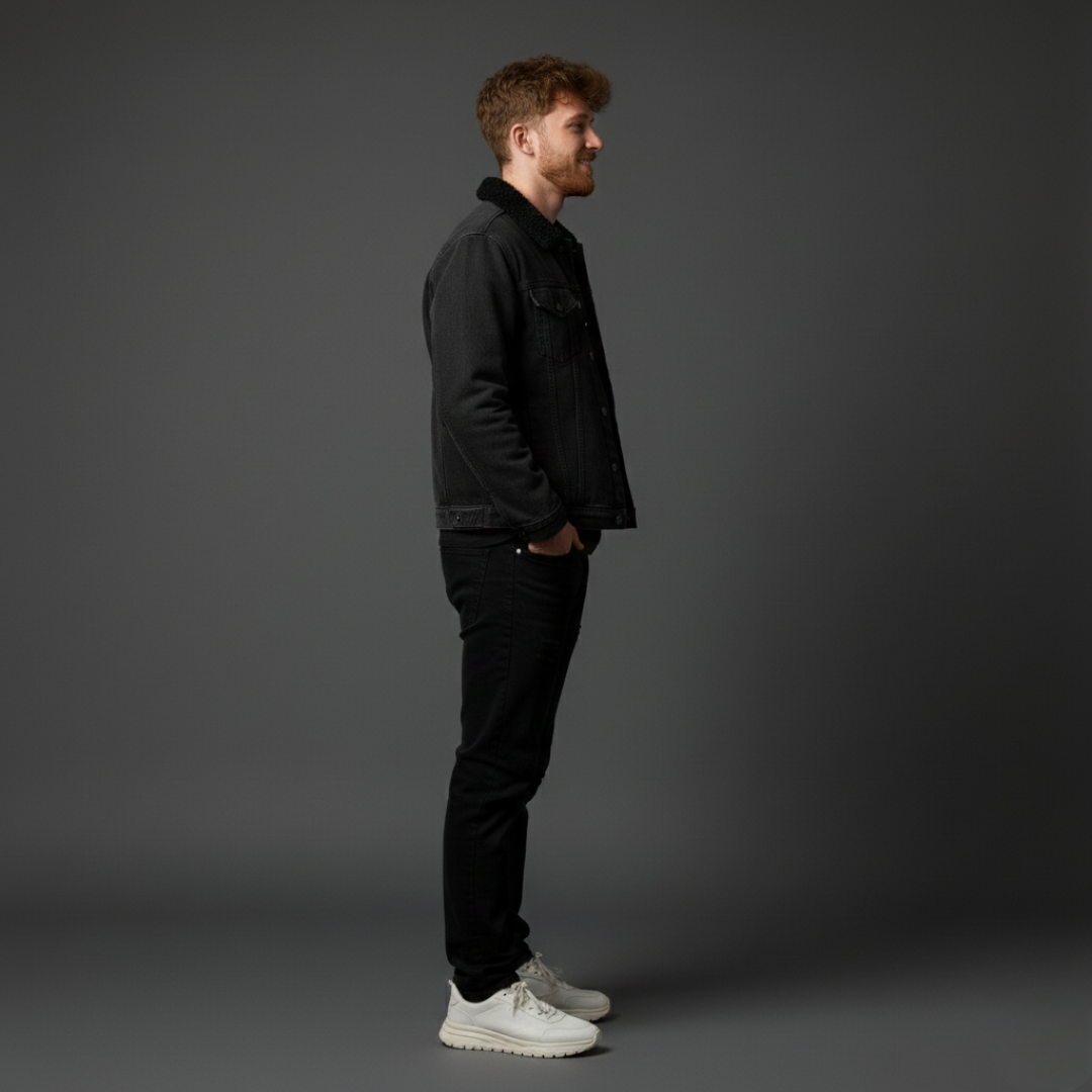 Noovar Men's Black Jacket