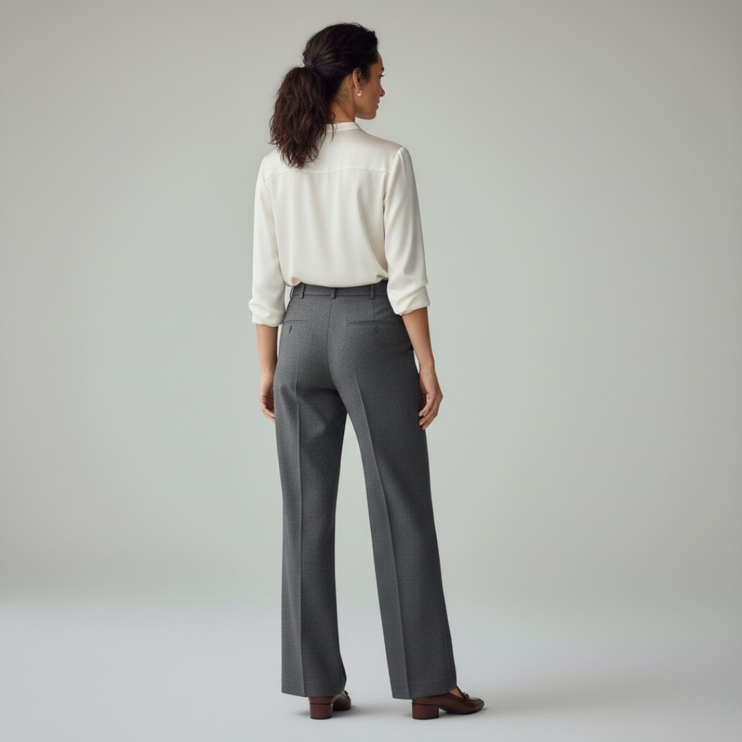 Noovar Grey Women Pants